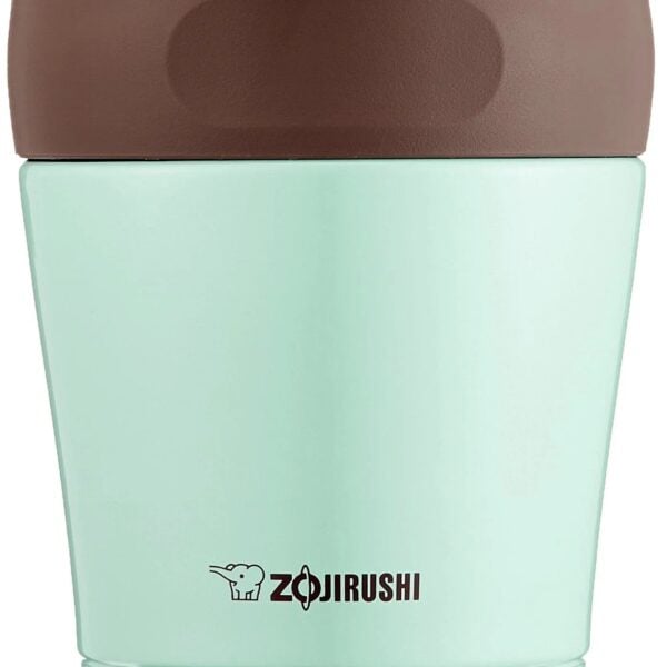Zojirushi Mahobin (Zojirushi) Stainless Steel Vacuum Insulation Hood Jar Lunch Box Heat Insulation Cold Insulation Wide Mouth 260Ml Blue Sw - Gd26 - Ap