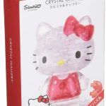 Hanayama Crystal Gallery 3D Puzzle Sanrio Hello Kitty 36 Pieces Japanese 3D Puzzle Figure