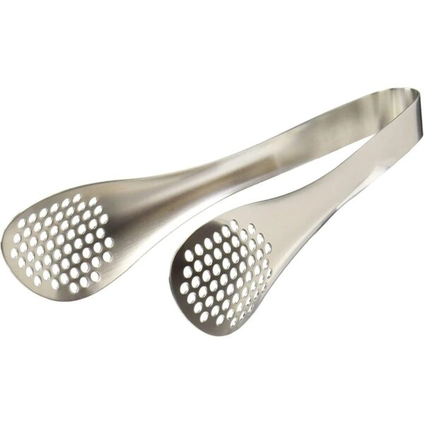 Sori Yanagi Stylish Slotted Metal Tongs - YOYO JAPAN