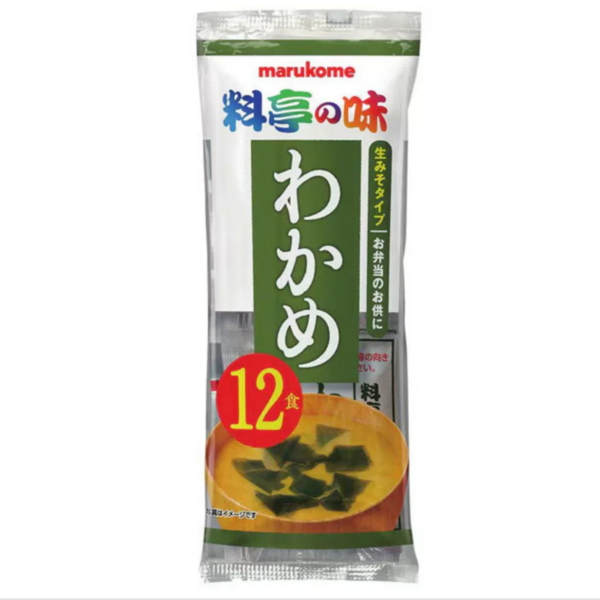 Marukome Instant Miso Soup Wakame (Pack of 3) - YOYO JAPAN