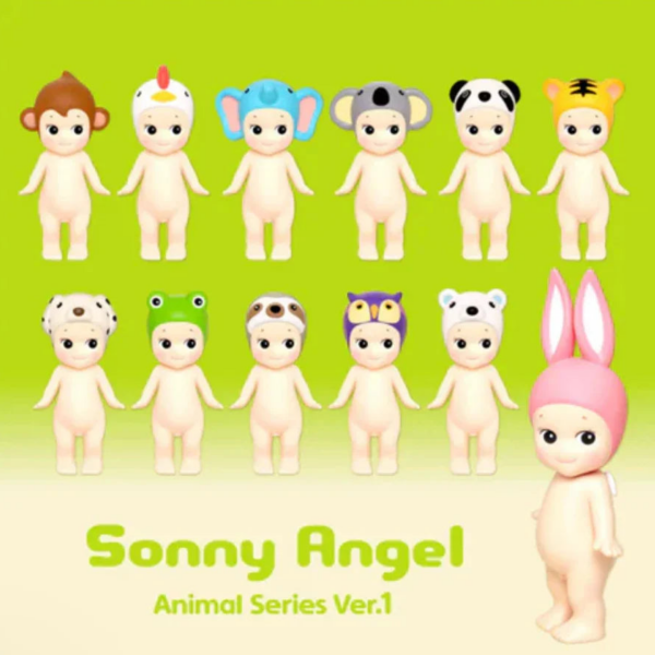 Single Dreams Sonny Angel Animal Series 1 Mini Figure, blind box collectible, designed for collectors
