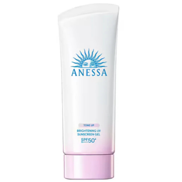 Shiseido Anessa Brightening UV Sunscreen Gel SPF50+ PA++++ 90g - Tone Up UV Gel - YOYO JAPAN