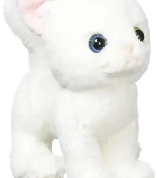 SUNLEMON Plush Doll Kitten White Cat Size S Tjn