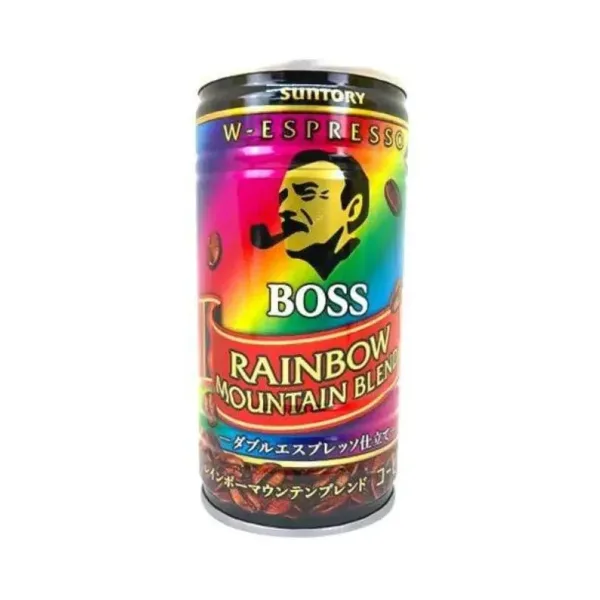 Boss Rainbow Canned Coffee