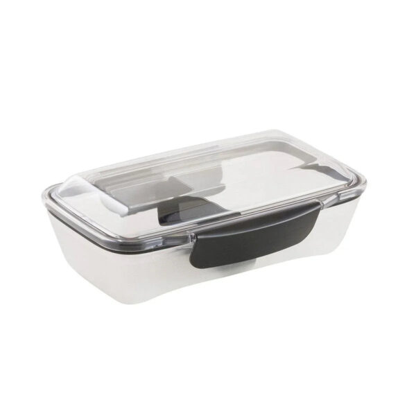 Komori Premium Dome Lunch Box Microwavable Bento Box 630ml, 630ml, Dome Lid Feature, ideal for protecting food presentation