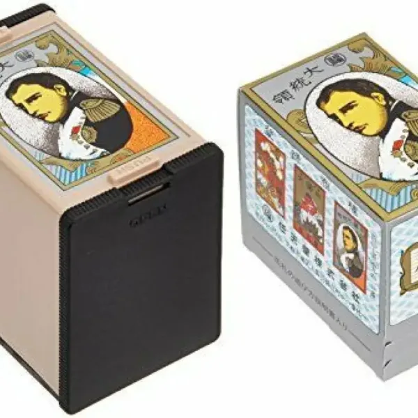 Nintendo Japanese Playing Cards Game Set Hanafuda President Black, full set view, dual-game design, ideal for family game nights