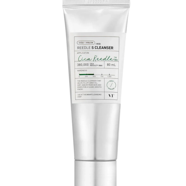 VT Cosmetics Reedle Shot Cleanser, 80 ml, CICA REEDLE™ foam, gentle pore cleansing