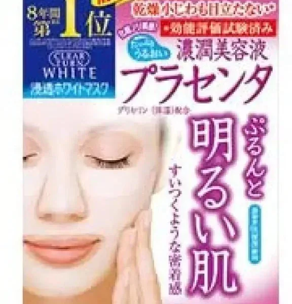 Face Mask Kose Clearturn Kose Clear Turn White Placenta 5 Sheets