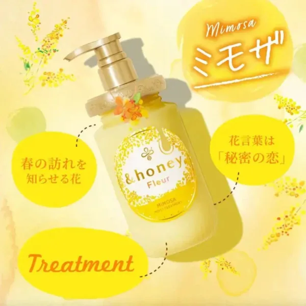 Honey Fleur Mimosa Hair Treatment 2.0 Japan Mimosa Honey Fragrance Refill 350G