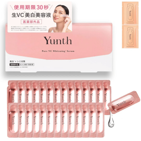 1 raw VC serum + 2 retinol pouches