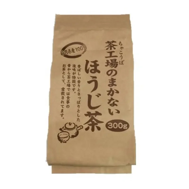 Oigawa Tea Garden Factory’s Makanai Hojicha 300g - Japanese Organic Food and Beverages