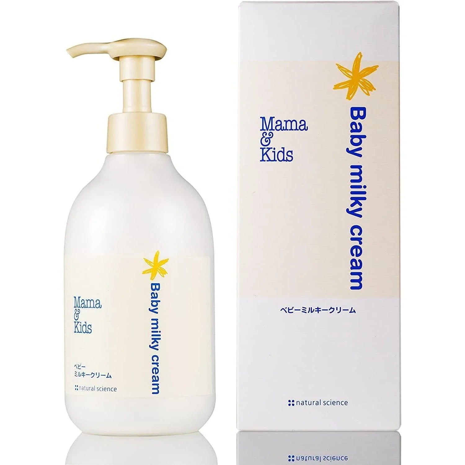 1d279383-P-1-MMK-BMC-CR-310-Mama_20_26_20Kids_20Baby_20Milky_20Cream_20310g Mama & Kids Baby Milky Cream 310g - YOYO JAPAN