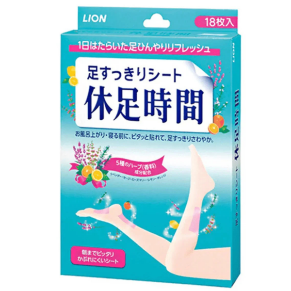 Foot Refreshing Sheets with Soothing and Cooling Effect