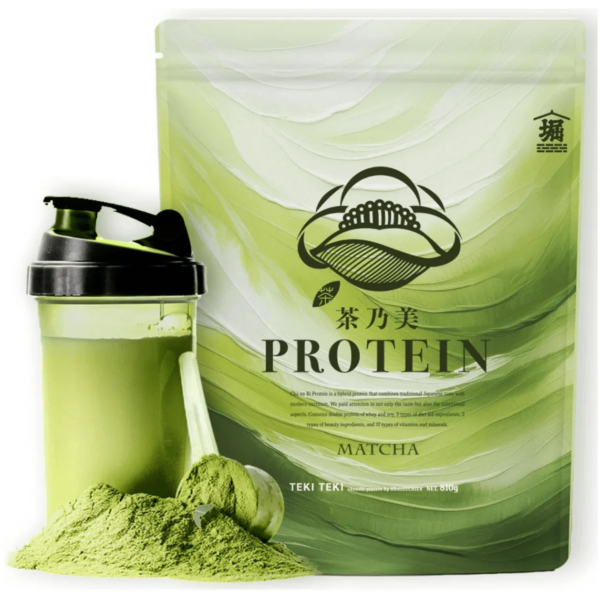 Chanomi Protein 810g Ichibancha Matcha Whey Soy No artificial sweeteners