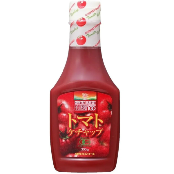 Takahashi Sauce Country Harvest Organic Tomato Ketchup 300g (Set of 2)