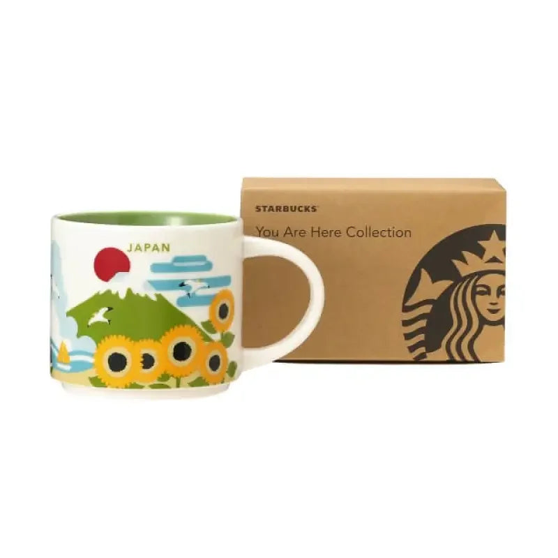 Starbucks You Are Here Collection Japan Summer Mug 414ml, vibrant design, ideal for coffee lovers