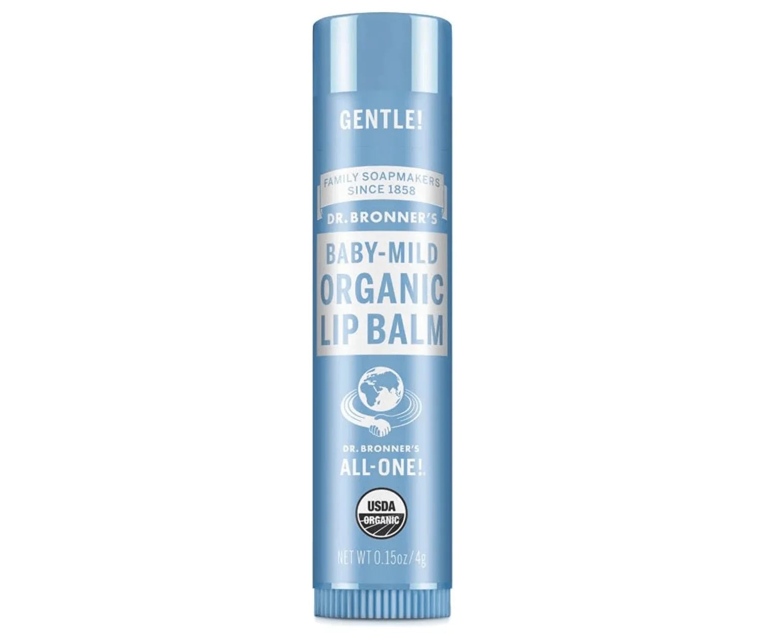 2ca5f72a-dr-bronners-organic-lip-balm-ba-baby-mild-1116576 Dr. Bronner's Organic Lip Balm, BA (Baby Mild)