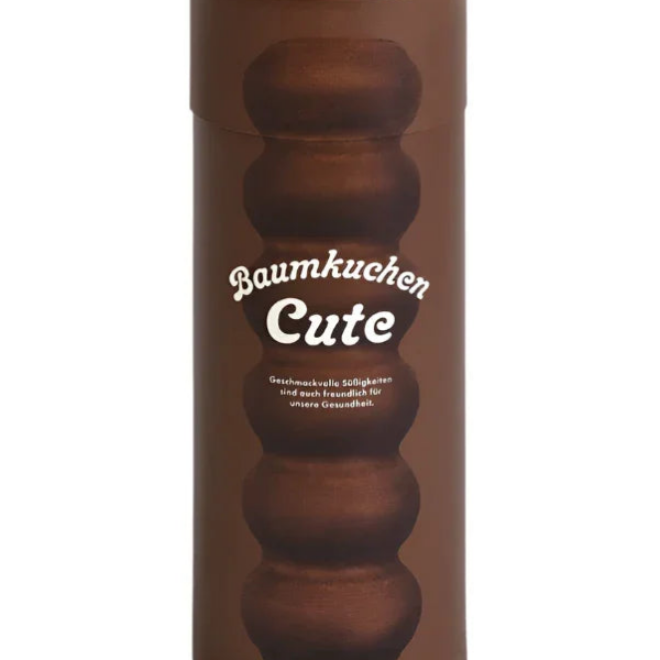 Baumkuchen Cute Chocolate 14pcs, mini layered cakes with chocolate coating, ideal for daily snacks.