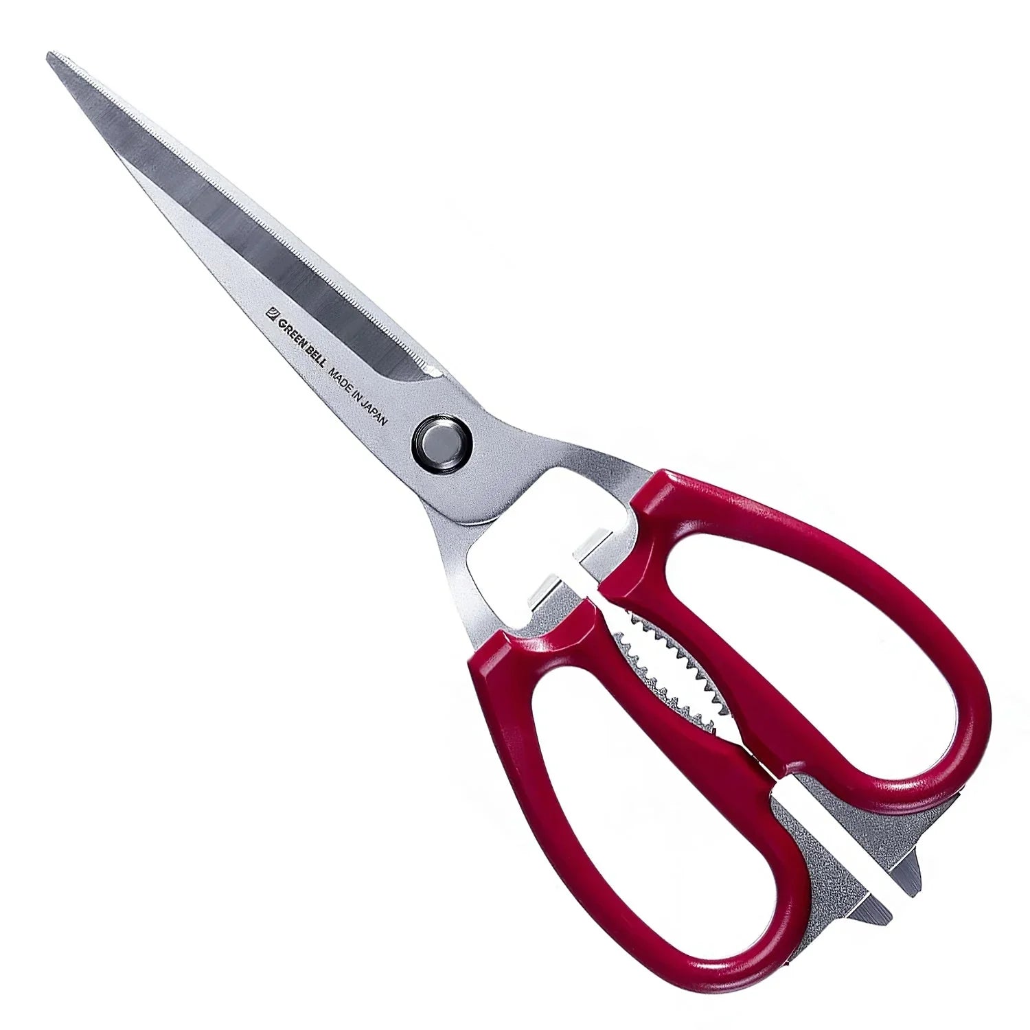 Green Bell Stainless Steel Kitchen Scissors - YOYO JAPAN
