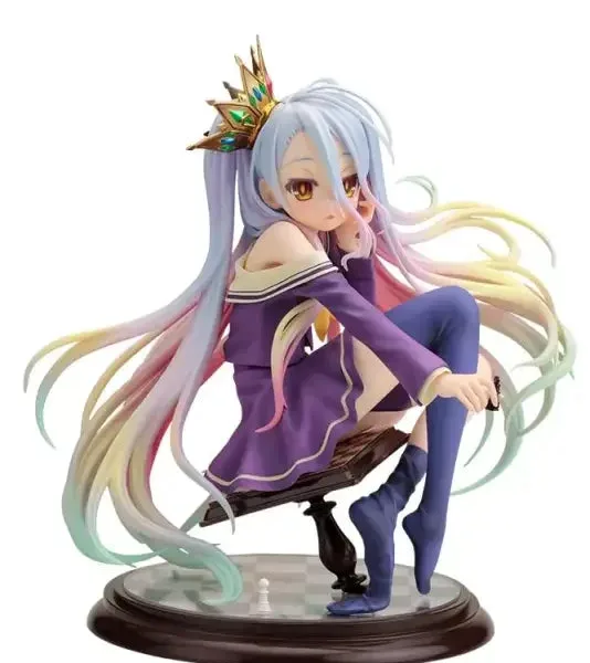 Kotobukiya Japan No Game No Life White 1/7 PVC Figure, 155mm, vibrant colors, ideal for anime display