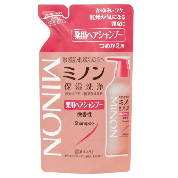 Minon Medicated Hair Shampoo Refill (380 ml)