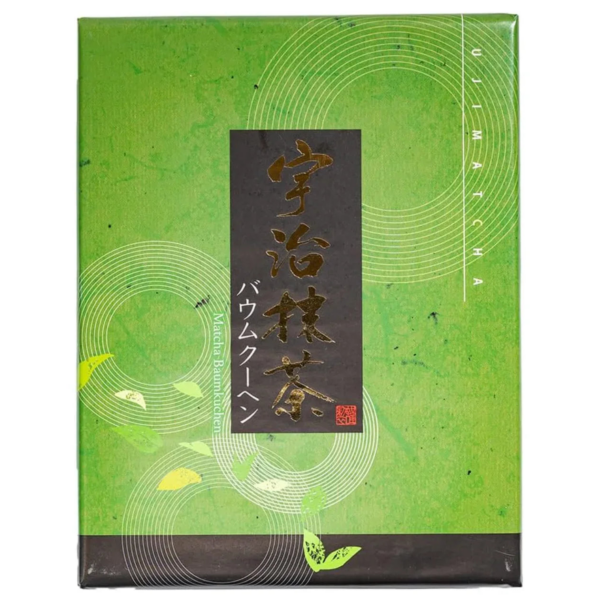 Uji Matcha Baumkuchen, Pack of 12 - YOYO JAPAN