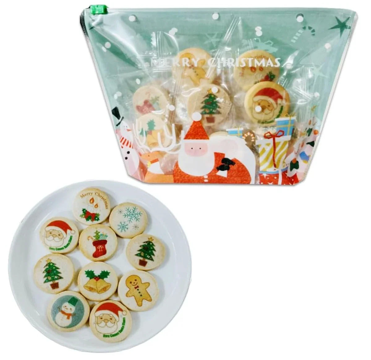 399ba051-cookies-arikataya-christmas-mini-printed-cookies-01-yoyojapanstore Arikataya Christmas Mini Printed Cookies, 30 Pieces, festive designs, ideal for holiday snacking.