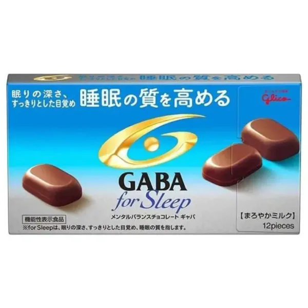 Glico Gaba Sleep Chocolate 70g, GABA infusion, ideal for evening relaxation