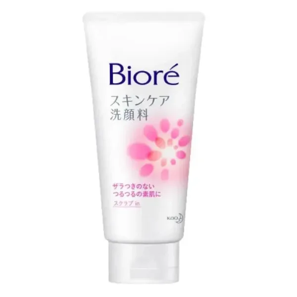 Biore Skincare Scrub In Cleanser Face Wash