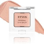 Etovos Mineral Eye Balm #Salmon Beige 1.7g cream eye shadow ideal for soft natural eye makeup