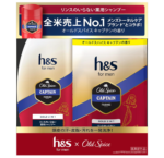 h&s for Men 2-in-1 Medicated Shampoo & Conditioner New Captain Scent 350g + Refill 300g