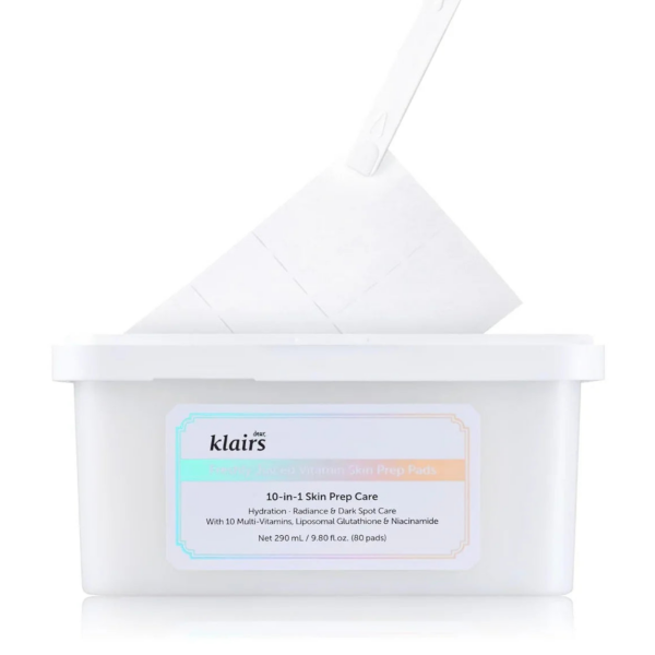 Klairs Vitagle 10 Mask, 10 Sheets, Pure Vitamin C essence, ideal for bright skin.