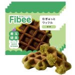 Mitsukan Fibee Mugyutto Waffle Matcha Green Tea, 4 Pieces, soft Japanese coffee cake, ideal for tea time