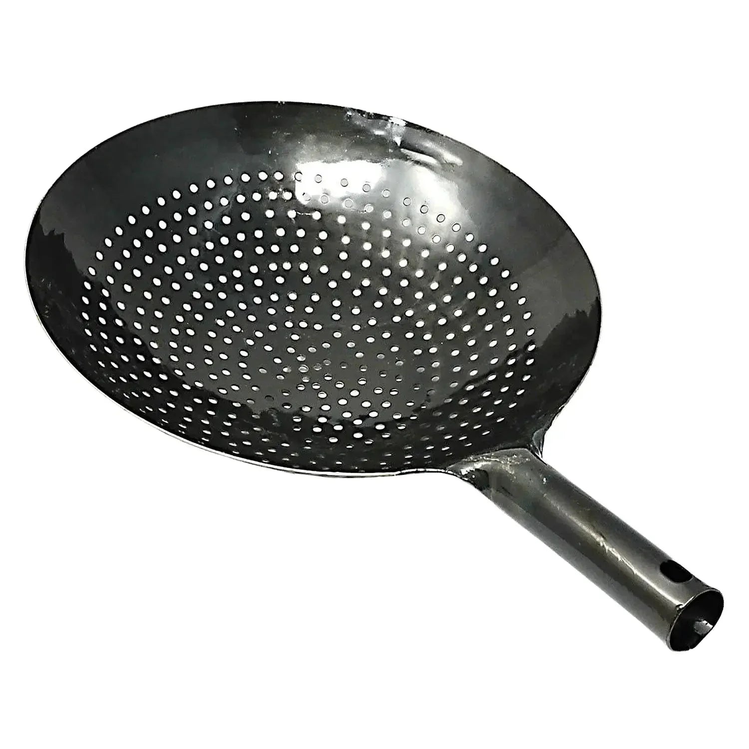 51934a91-yamada-hammered-iron-perforated-wok-strainer-30cm-4023742 Yamada Hammered Iron Perforated Wok Strainer 30cm