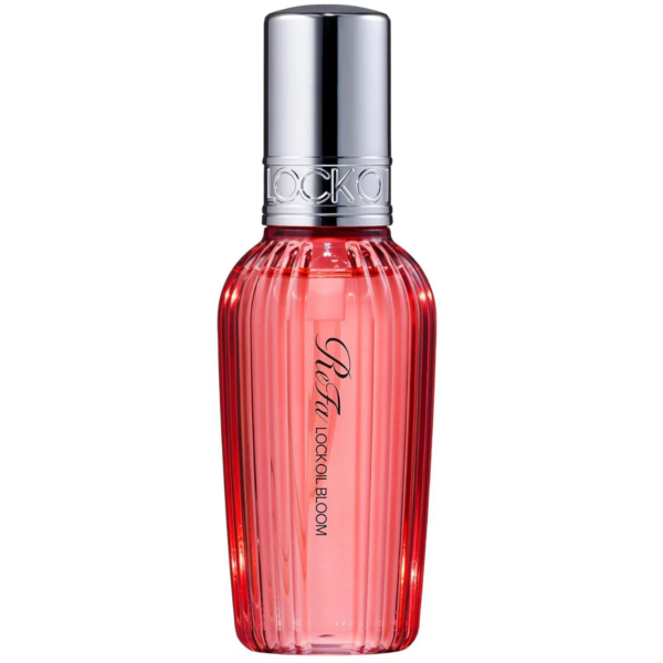 ReFa Lock Oil Bloom, Bouquet Rouge Scent, 100mL, heat-locking formula, ideal for hairstyle hold