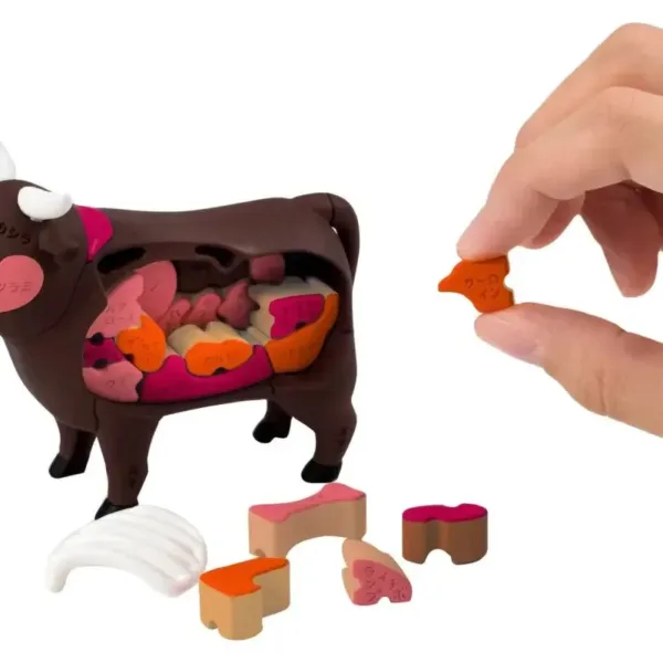 Megahouse Cow Kaitai Puzzle Series Place To Buy Self - Assembly In Japan