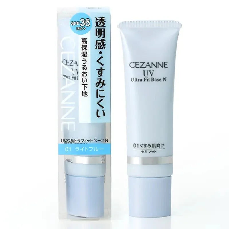 577a6bd1-it-base-n-01-light-blue-spf36pa-30g-face-makeup-basecezanne4939553010623makeup-126185 Cezanne Uv Ultra Fit Base N 01 Light Blue SPF36/PA ++ 30g - Face Makeup Base