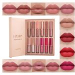 12 Colors Matte Nude Lipstick Set, Makeup Gift Box