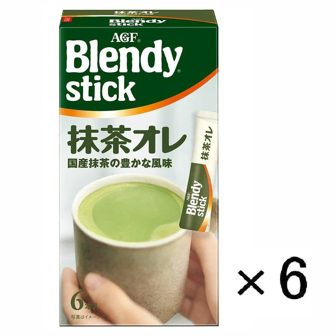 5f2ce311-AGF_20Blendy_20Stick_20Matcha_20au_20Lait_20Green_20Tea_20Latte_20_28Pack_20of_206_29 AGF Blendy Stick Matcha au Lait Green Tea Latte (Pack of 6) - YOYO JAPAN