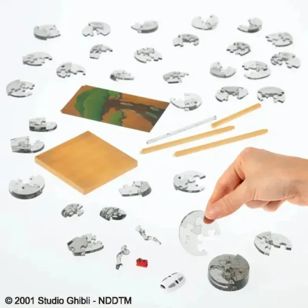 BEVERLY 50282 Crystal 3D Puzzle Studio Ghibli Spirited Away No - Face 44 Pieces