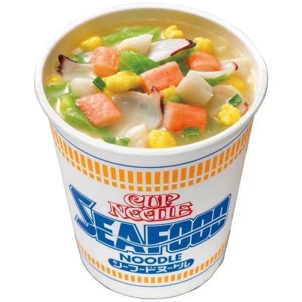 Nissin Instant Cup Noodles Seafood Flavor (Pack of 3) - YOYO JAPAN