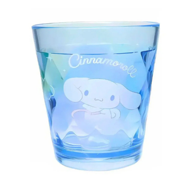 Sanrio Glitter Clear Cup: Cinnamoroll