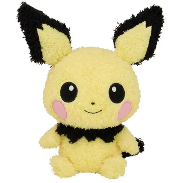 SEKIGUCHI Pokemon Fluffy Plush Doll Pichu