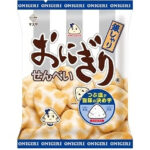 Masuya Onigiri Senbei Salted Japanese Rice Crackers 85g Pack Of 3, crisp rice snack, ideal for tea time