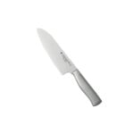 Close-up of Sori Yanagi Kitchen Knife, 18cm, featuring triple-layer stainless blade