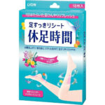 Lion Kyusoku Jikan Cooling Gel Pad for Legs 18 Sheets - YOYO JAPAN