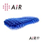 Close-up of Nishikawa [Air] 3D Pillow, 61x34cm, featuring neck support for comfort