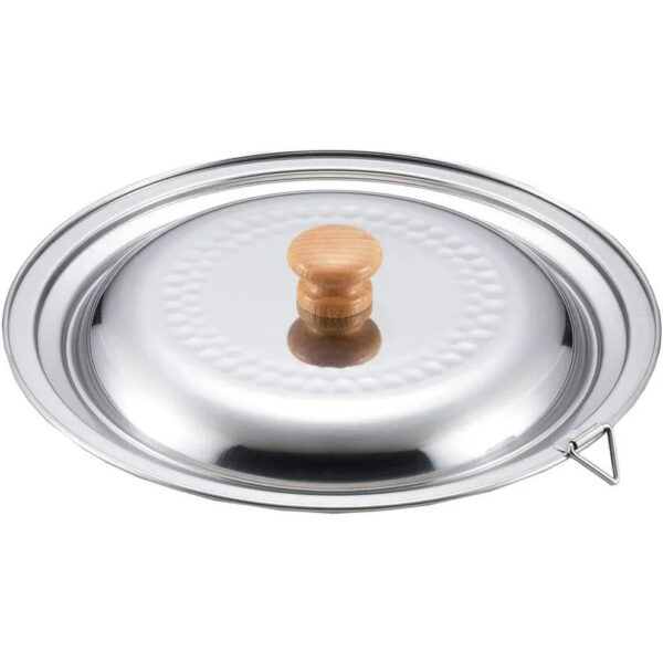 Yoshikawa Yukihira Stainless Steel Pot Lid 20-22cm YH9499 - YOYO JAPAN