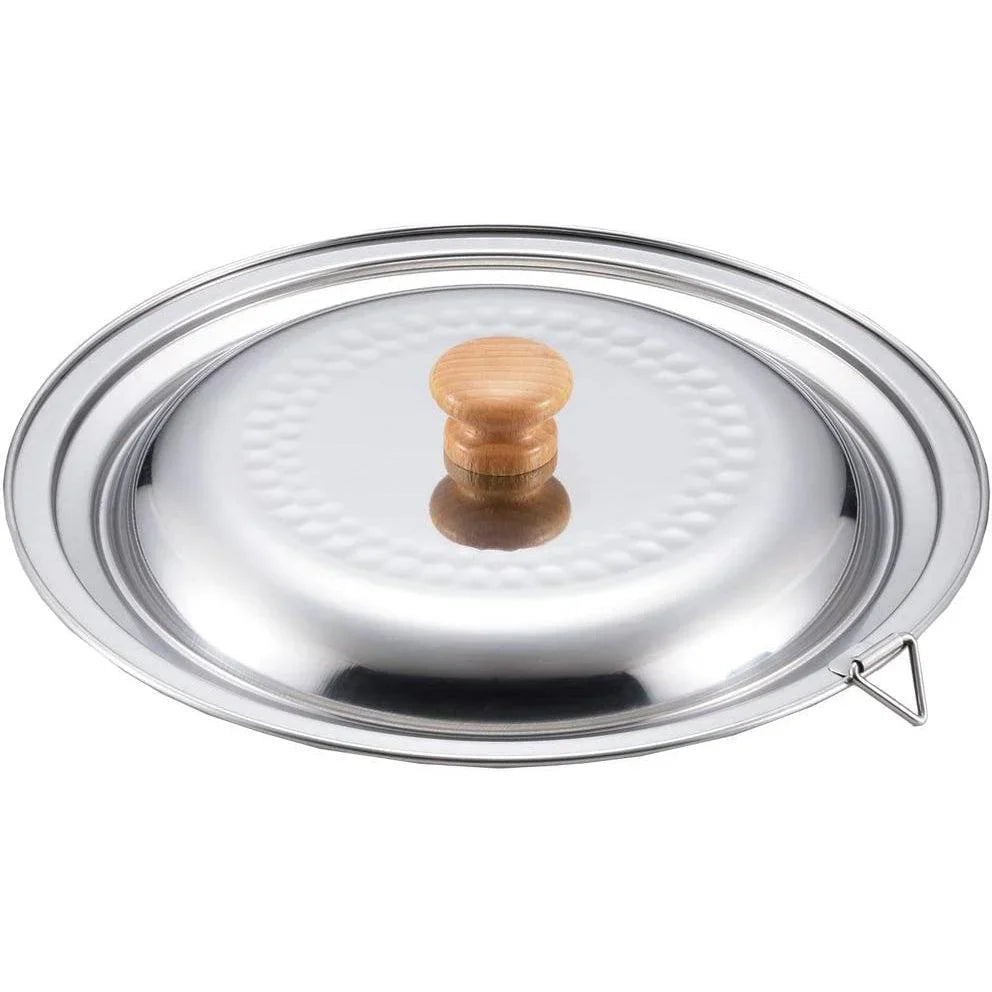 Yoshikawa Yukihira Stainless Steel Pot Lid 20-22cm YH9499 - YOYO JAPAN