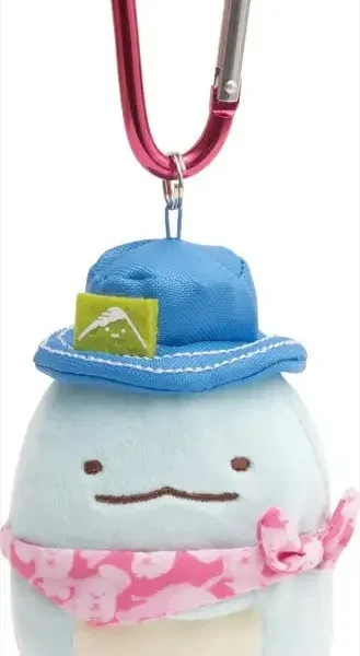 SAN-X Sumikko Gurashi Kawauso To Camp Hanging Plush Doll Tokage